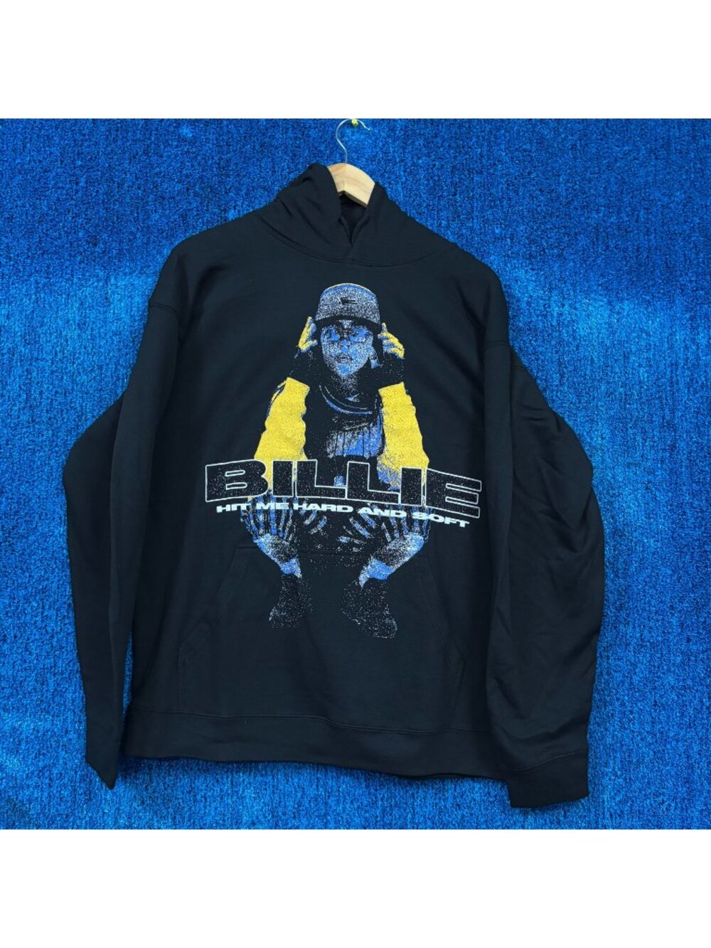 Billie Eilish “Hit Me Hard and Soft” Graphic Hoodie Size Large